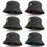 Bondi Premium Bucket Hat - Coloured Sandwich Trim