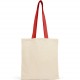 Cotton Tote Bag With Coloured Webbing Handle