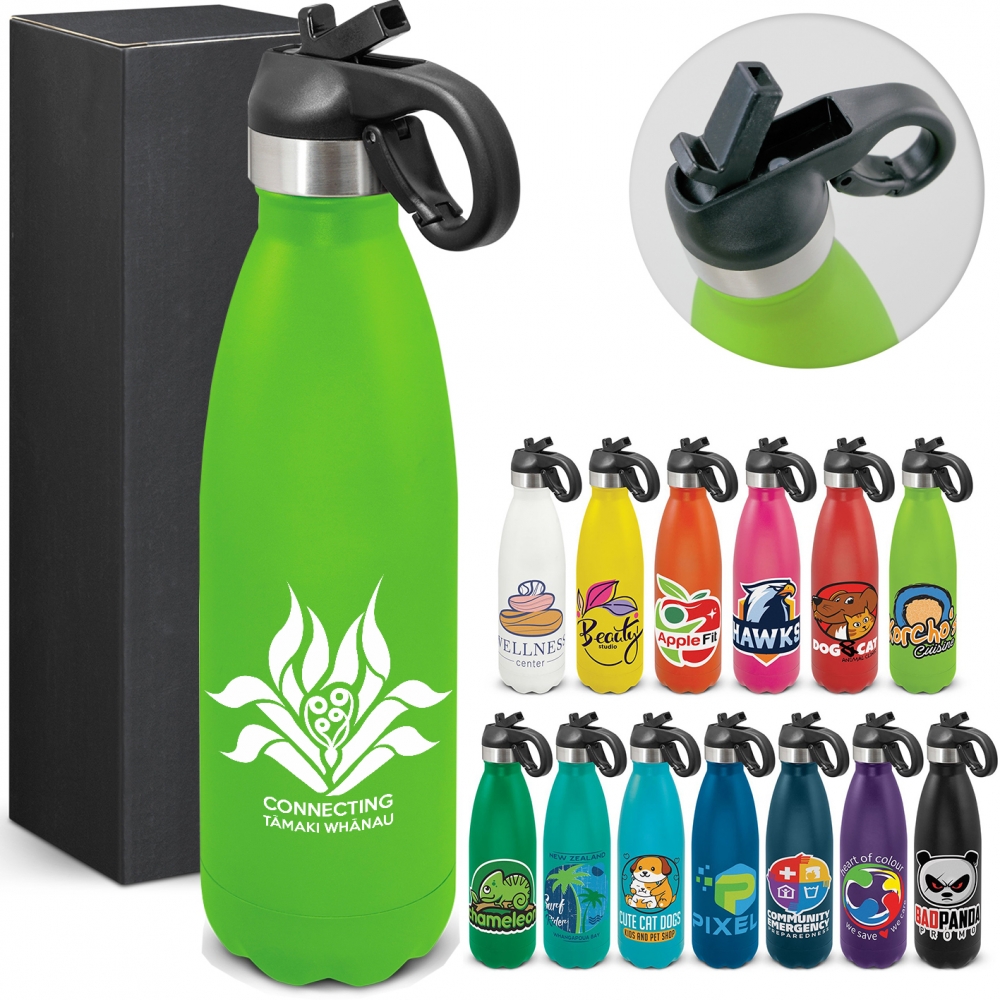 Mirage Powder Coated Vacuum Bottle - Flip Lid