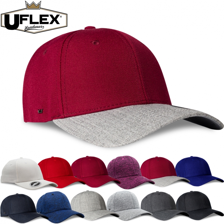 U15608 UFlex Adults Pro Style 6 Panel Snapback