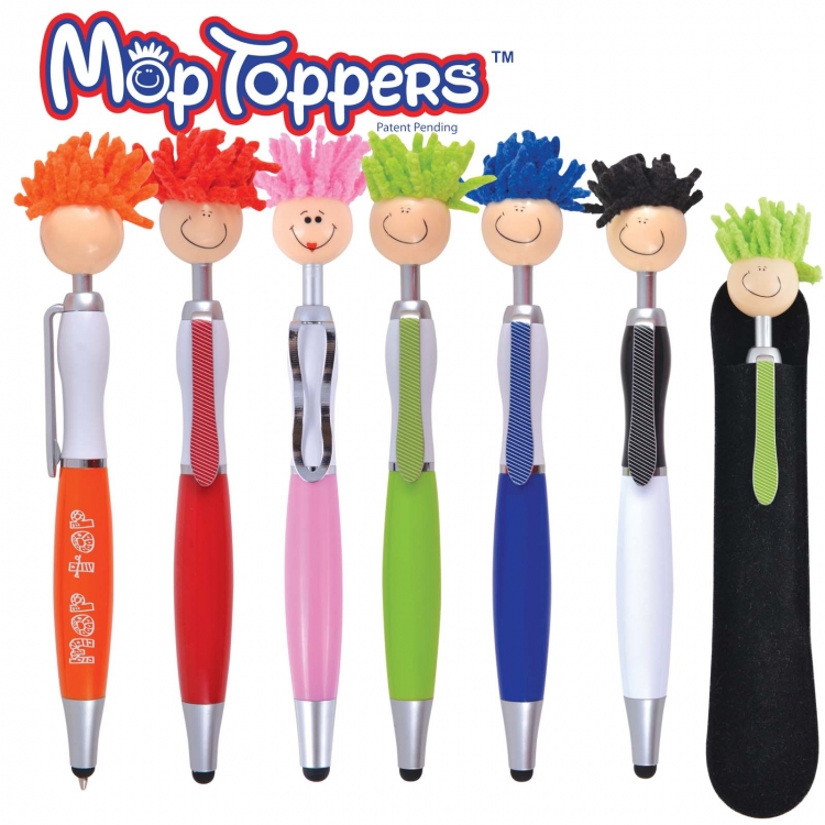 Mop Top Ballpoint Pen / Stylus