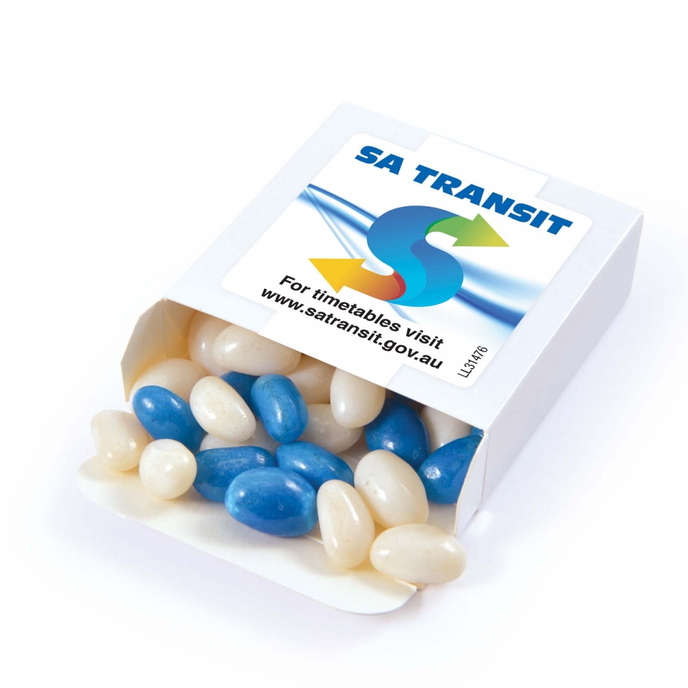 Corporate Colour Jelly Beans in 50g Box