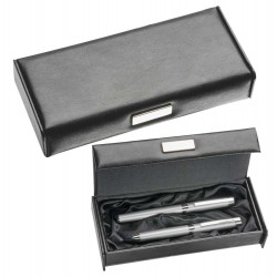 Leather Look Pen Box 
