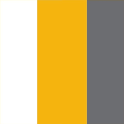 White-Yellow-Dark Grey
