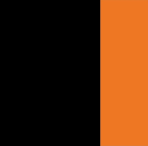 Black-Electric Orange