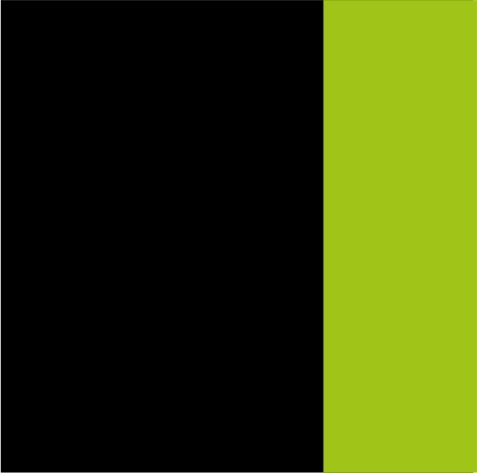 Black-Fluro Green