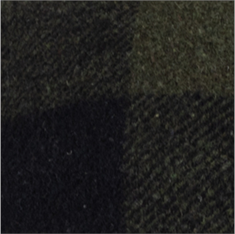 Black-Olive Plaid Pattern