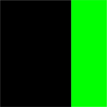Black/Pea Green